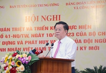 Khánh Hòa: Hơn 8.500 cán bộ, đảng viên dự Hội nghị quán triệt và triển khai thực hiện Nghị quyết của Bộ Chính trị về xây dựng và phát huy vai trò của đội ngũ doanh nhân Việt Nam trong thời kỳ mới